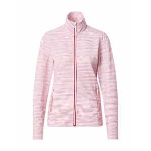 KILLTEC Športová bunda  ružová / biela