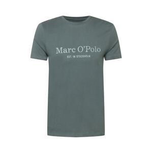 Marc O'Polo Tričko  smaragdová / svetlosivá