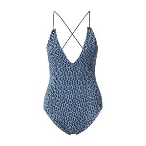 Tommy Hilfiger Underwear Jednodielne plavky  modrá / námornícka modrá / biela