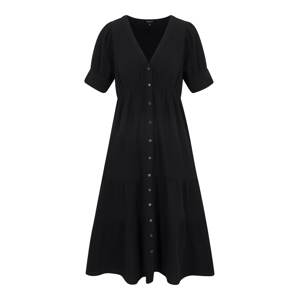 Madewell Košeľové šaty  čierna