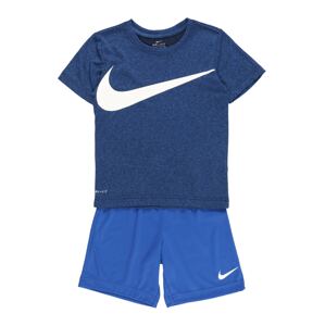 Nike Sportswear Set  kráľovská modrá / biela / tmavomodrá
