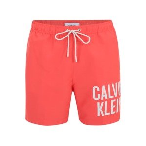 Calvin Klein Plavecké šortky  sivá / pitaya