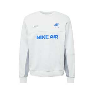 Nike Sportswear Mikina  dymovo modrá / azúrová / striebornosivá / svetlosivá