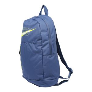 Nike Sportswear Batoh 'Elemental'  námornícka modrá / limetová