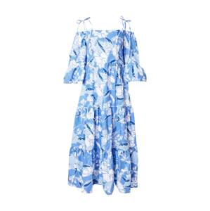 UNITED COLORS OF BENETTON Letné šaty  svetlomodrá / kráľovská modrá / pastelovo modrá / biela