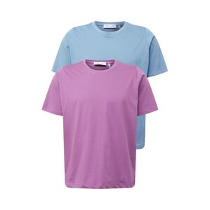NU-IN Plus Tričko  fialová / svetlomodrá