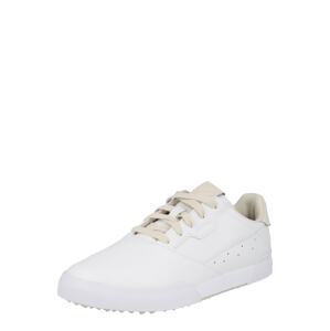 adidas Golf Športová obuv  béžová / biela