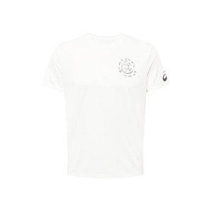 ASICS Funkčné tričko 'OCEAN'  čierna / biela