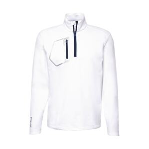 Polo Ralph Lauren Športový sveter  biela / námornícka modrá / sivá