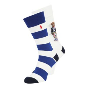 Polo Ralph Lauren Ponožky  biela / modrá / čierna / hnedá