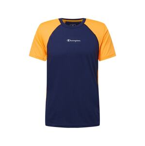 Champion Authentic Athletic Apparel Funkčné tričko  námornícka modrá / oranžová / biela