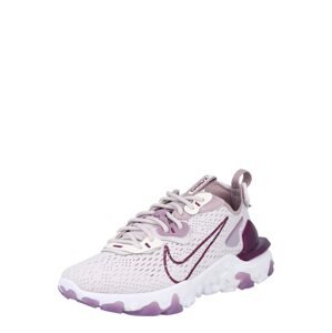 Nike Sportswear Nízke tenisky 'React Vision'  pastelovo fialová / farba lesného ovocia / fialová / biela