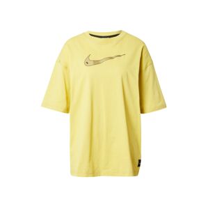 Nike Sportswear Tričko  trstinová / čierna / horčicová