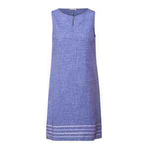 CECIL Šaty  modrá melírovaná / biela