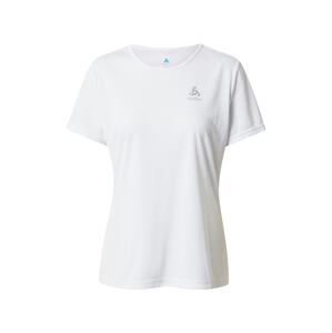 ODLO Funkčné tričko 'CARDADA'  biela / svetlosivá