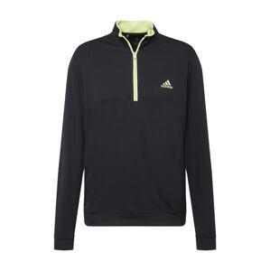 adidas Golf Športový sveter  svetlozelená / čierna