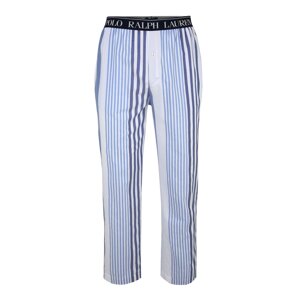 Polo Ralph Lauren Pyžamové nohavice  šedobiela / modrá / námornícka modrá / čierna