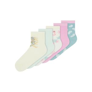 NAME IT Ponožky 'Vinni'  svetložltá / svetlomodrá / ružová