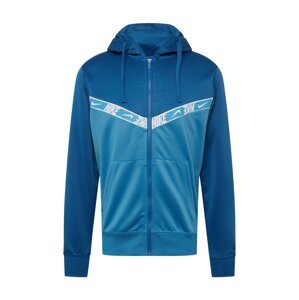 Nike Sportswear Tepláková bunda  modrozelená / petrolejová / biela