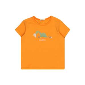 UNITED COLORS OF BENETTON Tričko  oranžová / zmiešané farby