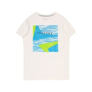 ICEPEAK Funkčné tričko  nebesky modrá / zelená / biela