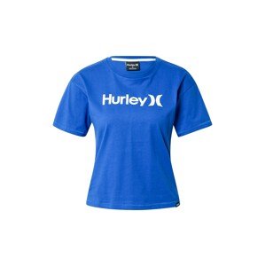 Hurley Funkčné tričko  modrá / biela