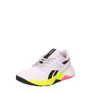 Reebok Sport Športová obuv 'NANOFLEX'  čierna / pastelovo fialová / neónovo žltá / ružová