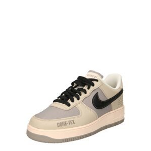 Nike Sportswear Nízke tenisky 'Air Force 1'  svetlobéžová / púdrová / čierna / biela