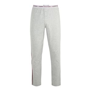 Tommy Hilfiger Underwear Pyžamové nohavice  sivá melírovaná / biela / námornícka modrá / červená