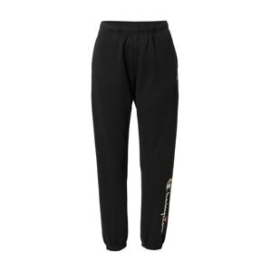 Champion Authentic Athletic Apparel Športové nohavice  čierna / biela / červená / námornícka modrá / svetložltá