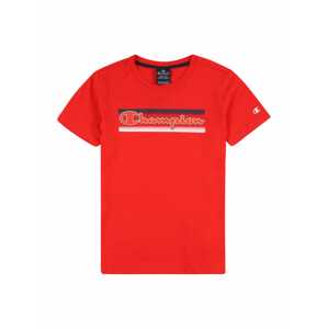 Champion Authentic Athletic Apparel Tričko  svetločervená / tmavomodrá / biela