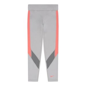 NIKE Športové nohavice  tmavosivá / rosé / sivá