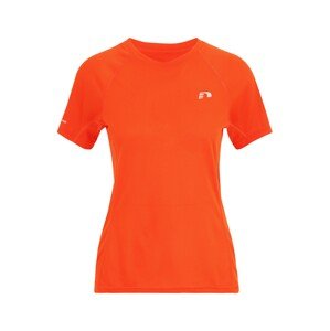 Newline Funkčné tričko  neónovo oranžová / biela