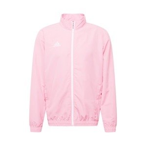 ADIDAS PERFORMANCE Športová bunda 'Entrada'  ružová / biela