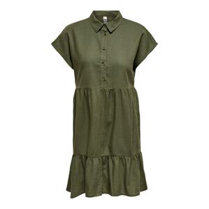 JDY Košeľové šaty 'Say'  zelená