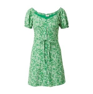 Pimkie Košeľové šaty 'DARLING'  zelená / pastelovo zelená / biela