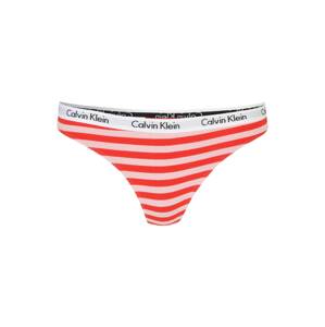 Calvin Klein Underwear Tangá 'CAROUSEL'  svetlosivá / ružová / červená / čierna / biela