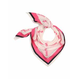Tommy Jeans Šatka  ružová / ružová / čierna