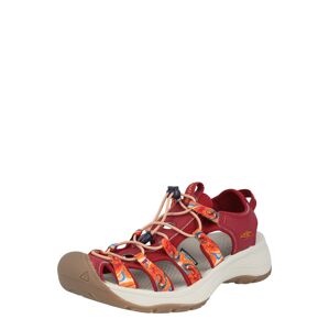 KEEN Sandále 'ASTORIA'  červená / oranžová / svetlomodrá / biela