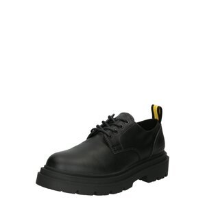 ARMANI EXCHANGE Šnurovacie topánky  čierna / žltá