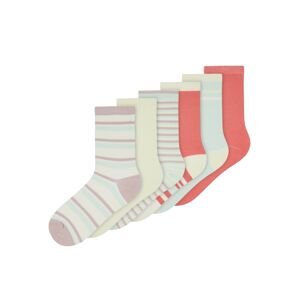 NAME IT Ponožky 'SINDY'  svetločervená / svetlomodrá / svetložltá