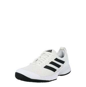 ADIDAS PERFORMANCE Športová obuv 'Court Flash'  čierna / biela