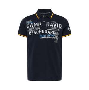 CAMP DAVID Tričko  námornícka modrá / žltá / biela / svetlomodrá