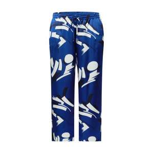 Lauren Ralph Lauren Plus Nohavice  krémová / modrá / námornícka modrá