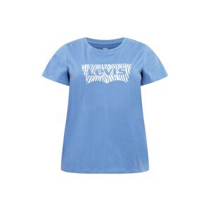 Levi's® Plus Tričko  dymovo modrá / biela