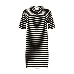 Selected Femme Curve Šaty 'TALA'  čierna / biela