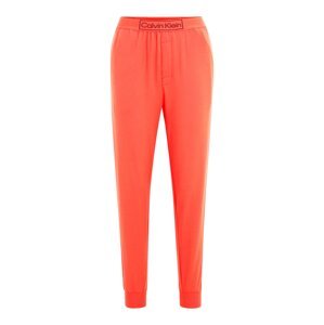 Calvin Klein Underwear Pyžamové nohavice  oranžovo červená / čierna