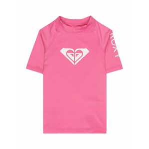 ROXY Funkčné tričko 'WHOLE HEARTED'  ružová / biela