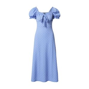 Dorothy Perkins Šaty  biela / modrá