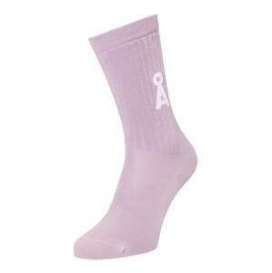 ARMEDANGELS Ponožky 'SAAMU'  pastelovo fialová / biela